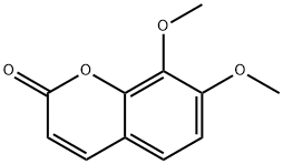 7,8-二甲氧基香豆素, 2445-80-9, 结构式