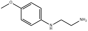 N-(4-甲氧基苯基)乙二胺, 24455-93-4, 结构式