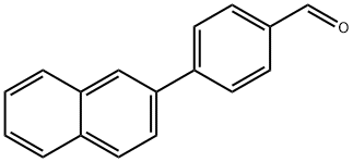 4-(6-(Methoxycarbonyl)naphthalen-2-yl)benzaldehyde 化学構造式