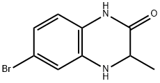 2(1H)-Quinoxalinone, 6-broMo-3,4-dihydro-3-Methyl- Struktur