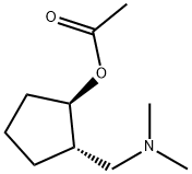 Cyclopentanol, 2-[(dimethylamino)methyl]-, acetate (ester), (1R,2S)- (9CI) 化学構造式