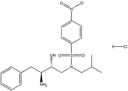 244634-31-9 N-((2R,3S)-3-AMINO-2-HYDROXY-4-PHENYLBUTYL)-N-ISOBUTYL-4-NITROBENZENE-1-SULFONAMIDE HYDROCHLORIDE