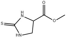 4-Imidazolidinecarboxylicacid,2-thioxo-,methylester(9CI) Structure