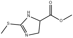 1H-Imidazole-4-carboxylic  acid,  4,5-dihydro-2-(methylthio)-,  methyl  ester  (9CI) Struktur