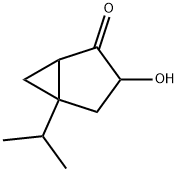 Bicyclo[3.1.0]hexan-2-one, 3-hydroxy-5-(1-methylethyl)- (9CI),244793-41-7,结构式