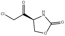 2-Oxazolidinone, 4-(chloroacetyl)-, (4S)- (9CI) Struktur