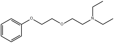 [2-(2-Phenoxyethoxy)ethyl]diethylamine Structure