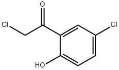 Ethanone, 2-chloro-1-(5-chloro-2-hydroxyphenyl)- (9CI) 化学構造式