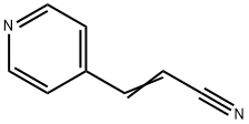 2-Propenenitrile,3-(4-pyridinyl)-(9CI) 化学構造式