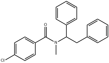 24498-89-3 p-Chloro-N-(1,2-diphenylethyl)-N-methylbenzamide