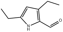 1H-Pyrrole-2-carboxaldehyde, 3,5-diethyl- (9CI) 结构式