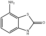 2(3H)-Benzothiazolone,7-amino-(9CI) Struktur