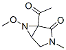 3,6-Diazabicyclo[3.1.0]hexan-2-one,1-acetyl-6-methoxy-3-methyl-,(1R,5R,6R)-rel-(9CI) 化学構造式