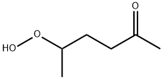 2-Hexanone, 5-hydroperoxy- (9CI) Struktur