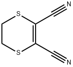 5,6-dihydro-1,4-dithiin-2,3-dicarbonitrile 结构式