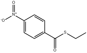 4-ニトロチオ安息香酸S-エチル 化学構造式