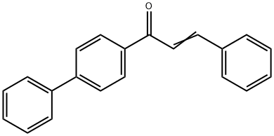 (E)-1-([1,1'-联苯]-4-基)-3-苯基丙-2-烯-1-酮,2453-44-3,结构式