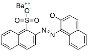 barium 2-[(2-oxido-1-naphthyl)azo]naphthalene-1-sulphonate Structure