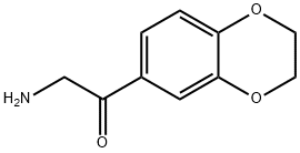 2-氨基-1-(2,3-二氢苯并[B][1,4]二噁英-6-基)乙烷-1-酮, 245329-81-1, 结构式