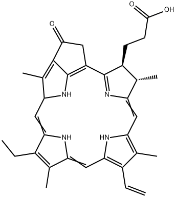24533-72-0 (17S,18S)-3-ビニル-3-デエチル-17,18-ジヒドロフィトポルフィリン