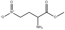 Butanoic acid, 2-amino-4-nitro-, methyl ester (9CI) Structure