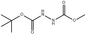 1,2-Hydrazinedicarboxylicacid,1,1-dimethylethylmethylester(9CI) Structure