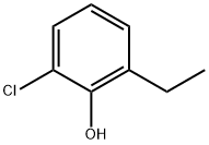 2-氯-6-乙基苯酚,24539-93-3,结构式