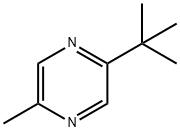 2-(1,1-Dimethylethyl)-5-methylpyrazine Struktur