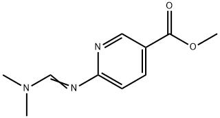 3-Pyridinecarboxylicacid,6-[[(dimethylamino)methylene]amino]-,methylester(9CI) 结构式