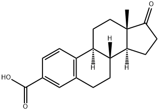 Estra-1,3,5(10)-triene-3-carboxylic acid, 17-oxo- Structure