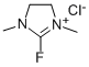 1,3-ジメチル-2-フルオロイミダゾリニウムクロリド 化学構造式