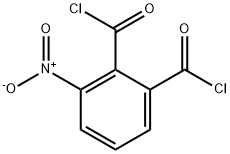 1,2-BENZENEDICARBONYL DICHLORIDE,3-NITRO- Struktur