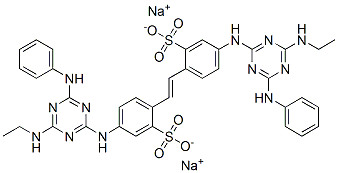 双乙苯基三氨基三嗪茋二磺酸二钠, 24565-13-7, 结构式