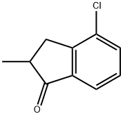 4-chloro-2-methyl-1-indanone Struktur