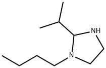 Imidazolidine, 1-butyl-2-(1-methylethyl)- (9CI) Structure