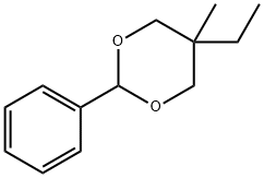 m-Dioxane, 5-ethyl-5-methyl-2-phenyl- (8CI) 结构式