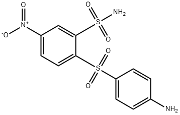 2-((4-AMINOPHENYL)SULPHONYL)-5-NITROBENZENESULPHONAMIDE Structure