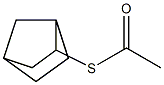 Ethanethioic acid, S-bicyclo[2.2.1]hept-2-yl ester, exo- (9CI),24584-23-4,结构式