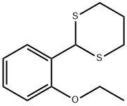 2-(2-Ethoxyphenyl)-1,3-dithiane Structure