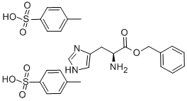 O-benzyl-L-histidine bis(toluene-p-sulphonate) Struktur