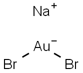 sodium dibromoaurate  Structure