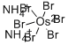 AMMONIUM HEXABROMOOSMATE (IV) Structure