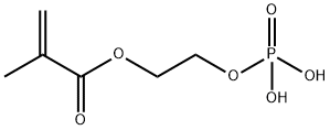 2-甲基-2-丙烯酸-2-(膦酰基氧基)乙酯,24599-21-1,结构式