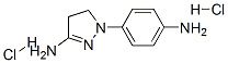1-(4-aminophenyl)-4,5-dihydro-1H-pyrazol-3-amine dihydrochloride ,24600-88-2,结构式