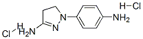 1-(4-aminophenyl)-4,5-dihydro-1H-pyrazol-3-amine dihydrochloride 结构式