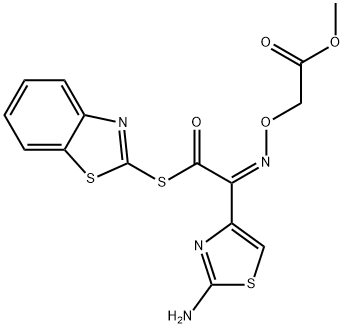 (S)-2-Benzothiazolyl (Z)-2-(2-aminothiazole-4-yl)-2-methoxycarbonylmethoxyiminothioacetate