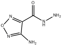 1,2,5-Oxadiazole-3-carboxylicacid,4-amino-,hydrazide(9CI) Structure