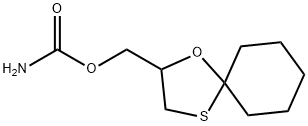 24606-95-9 1-Oxa-4-thiaspiro[4.5]decane-2-methanol carbamate