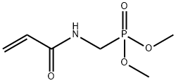 dimethyl [[(1-oxoallyl)amino]methyl]phosphonate Struktur