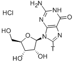 GUANOSINE-8-3H HYDROCHLORIDE 结构式